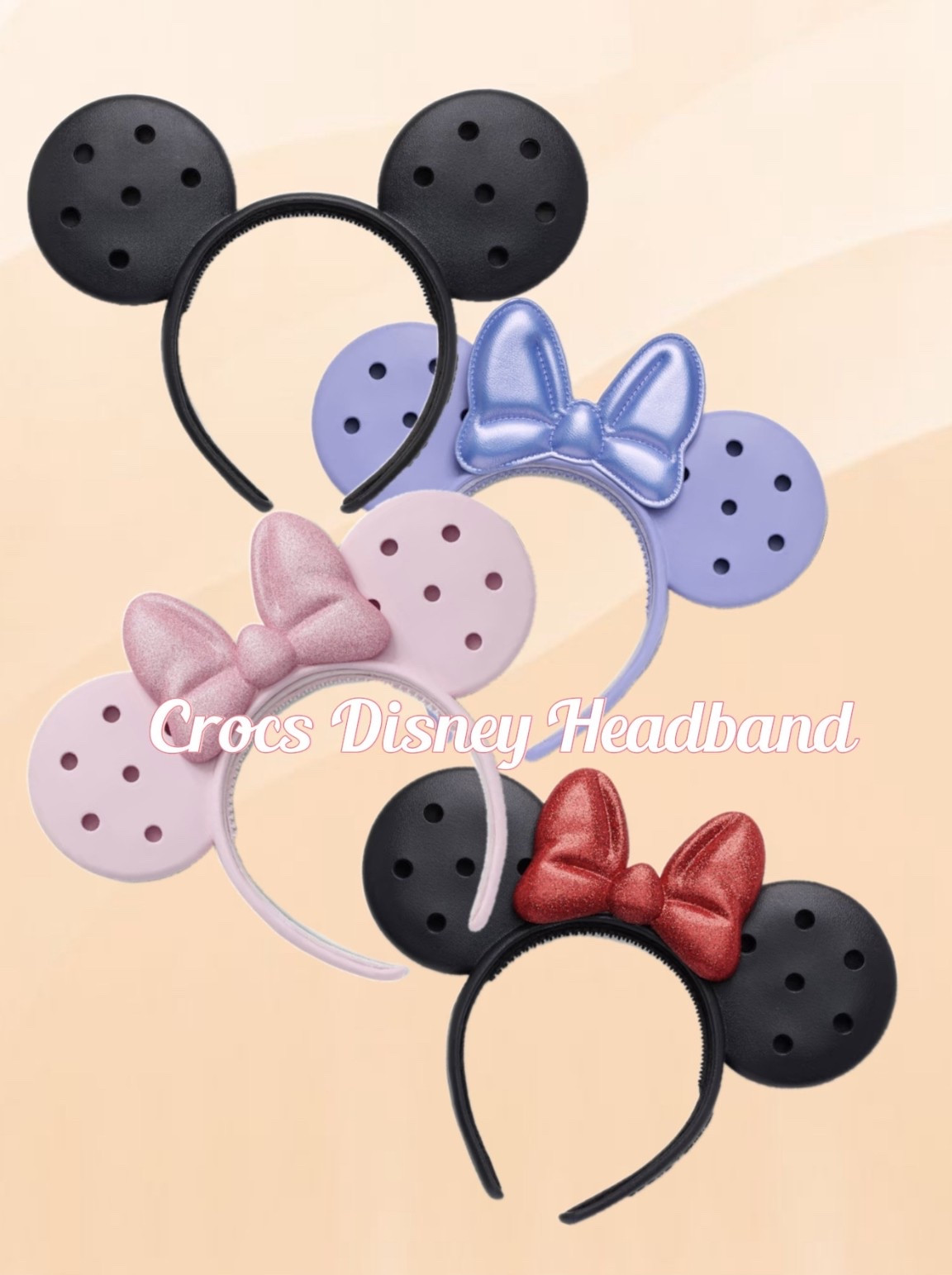 Disney Minnie & Mickey crocs headband 

#LTKU #LTKootd #LTKKids