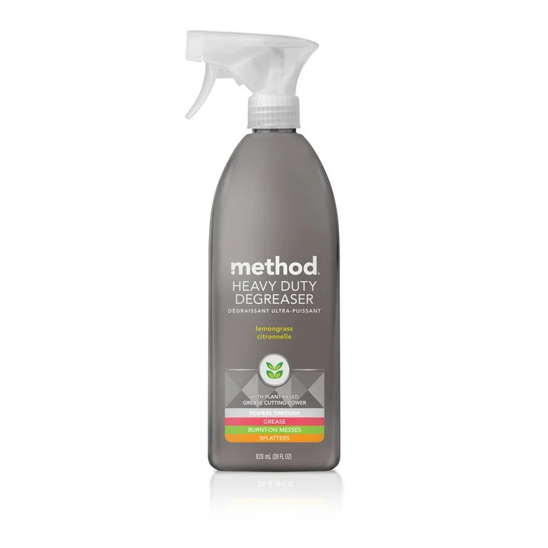 Method Heavy Duty Degreaser, Oven Cleaner and Stove Top Cleaner, Lemongrass, 28  fl oz | Walmart (US)