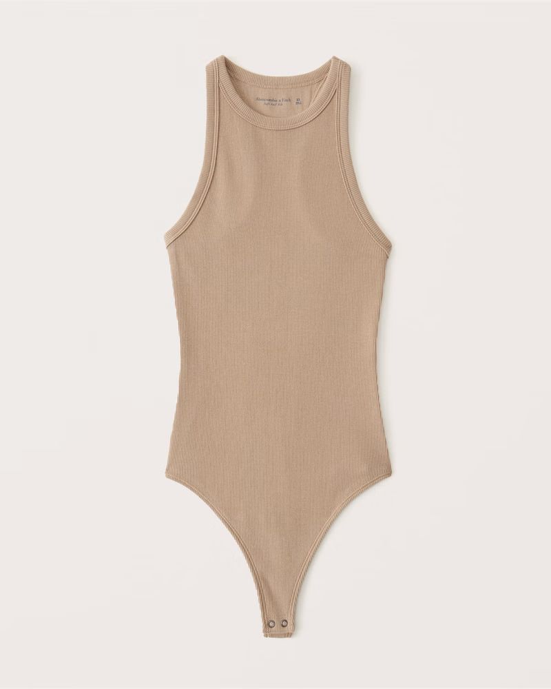 Ribbed Scuba Bodysuit | Abercrombie & Fitch (US)