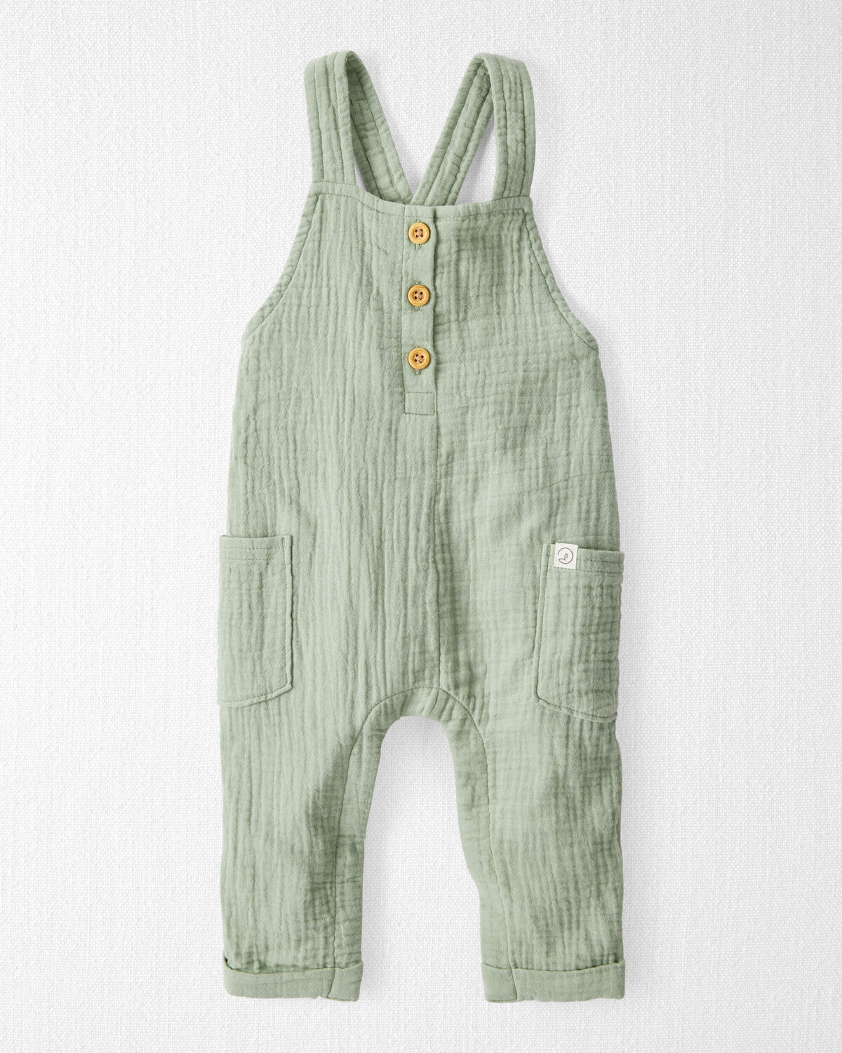 Baby Organic Cotton Gauze Overalls - Little Planet | Carter's | Carter's Inc