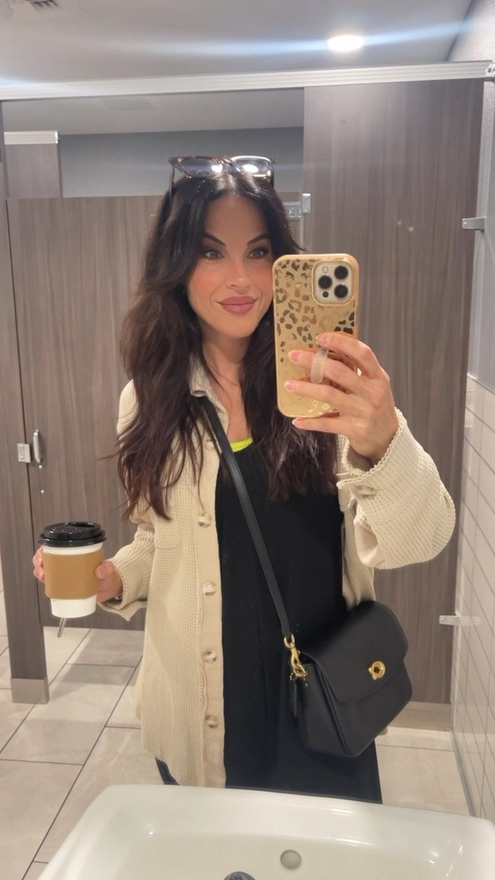 Amazon fashion for the win!
Shacket, wearing a small
Jumpsuit, wearing a small
Tank, wearing a small
Earrings
Bag is Coach and comes with 3 straps!

#LTKover40 #LTKitbag #LTKVideo