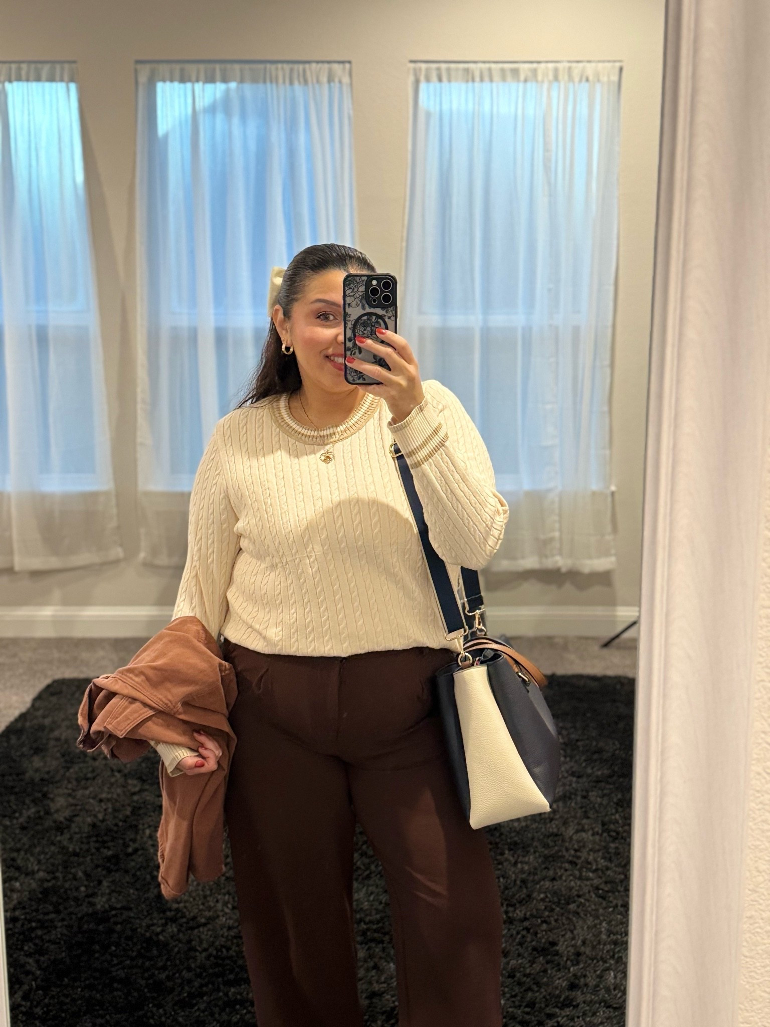 Outfit of a mom over 40’s 🤎

Outfit, mom outfit, cute outfit, cozy outfit, spring outfits, chic outfit, Mom style, fashion over 40, outfit of the day, work outfit, trends

#LTKWorkwear #LTKOver40 #LTKootd