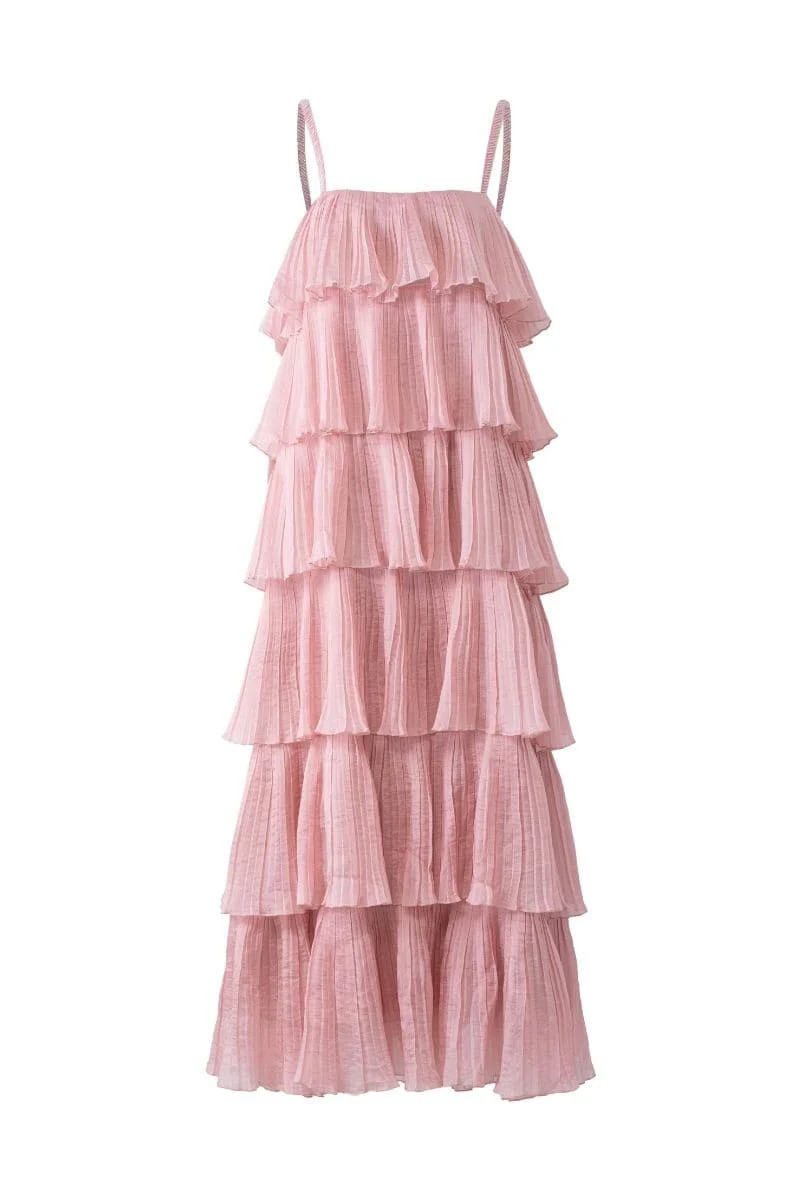 PENNY SILK LAYERED MAXI DRESS | 21Six | CULT MIA | CULT MIA UK LTD