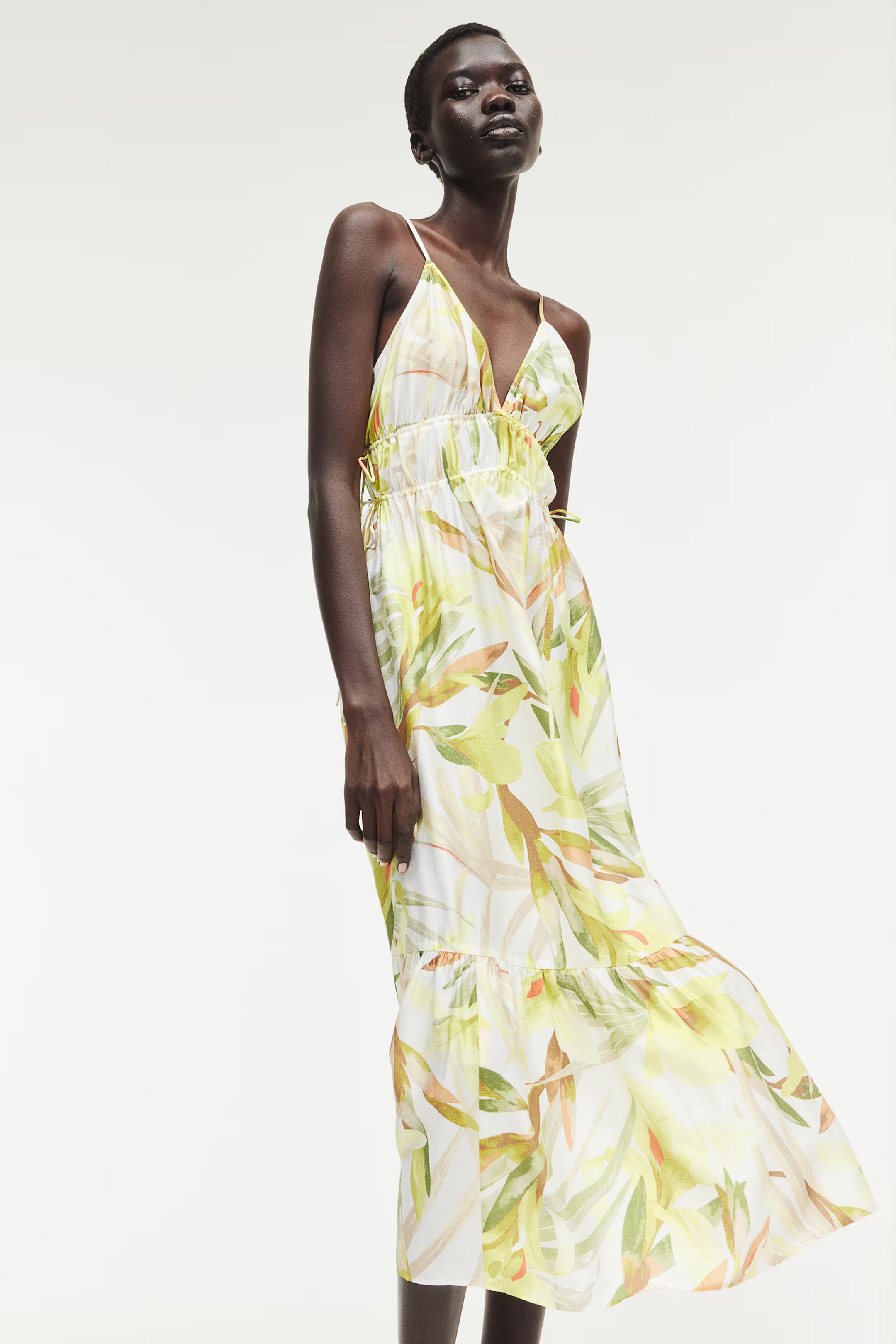 Drawstring-detail Maxi Dress | H&M (US + CA)