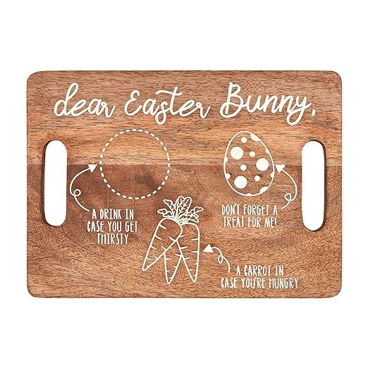 Mud Pie Easter Bunny Treat Tray, 7 3/4" x 10 3/4 | Amazon (US)