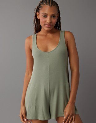 AE Knit Lounge Romper | American Eagle Outfitters (US & CA)