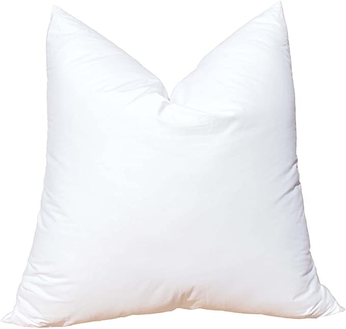 Pillowflex Synthetic Down Pillow Insert for Sham Aka Faux / Alternative (20 Inch by 20 Inch) | Amazon (US)