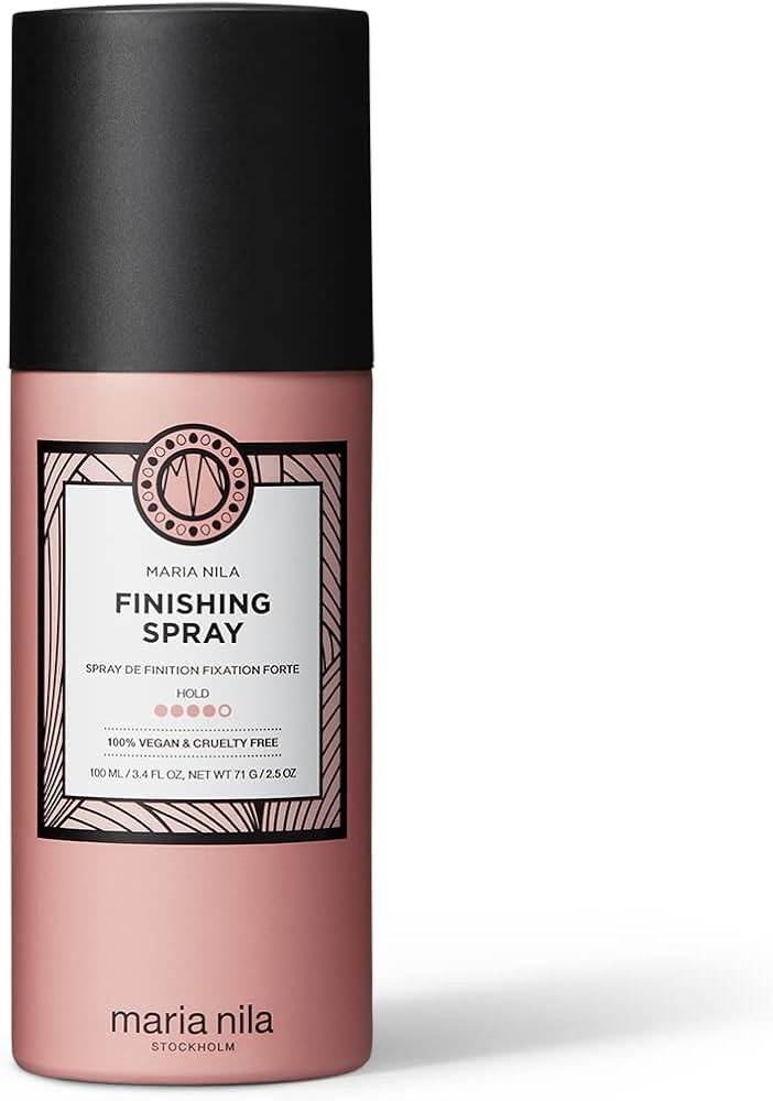 Maria Nila Finishing Spray, Hold 4/5, Antioxidant Preserves Hair Color, 100% Vegan & Sulfate/Para... | Amazon (US)