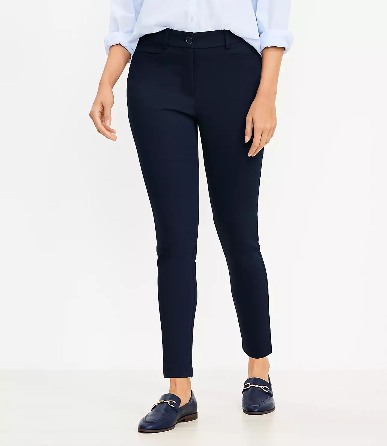 Curvy Sutton Skinny Pants | LOFT