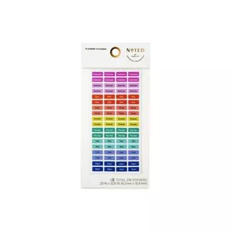 Post-it Word Planner Stickers | Target