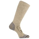 Merrell womens Cushioned Zone Light Hiker Hiking Socks, Oatmeal Heather, Small-Medium US | Amazon (US)