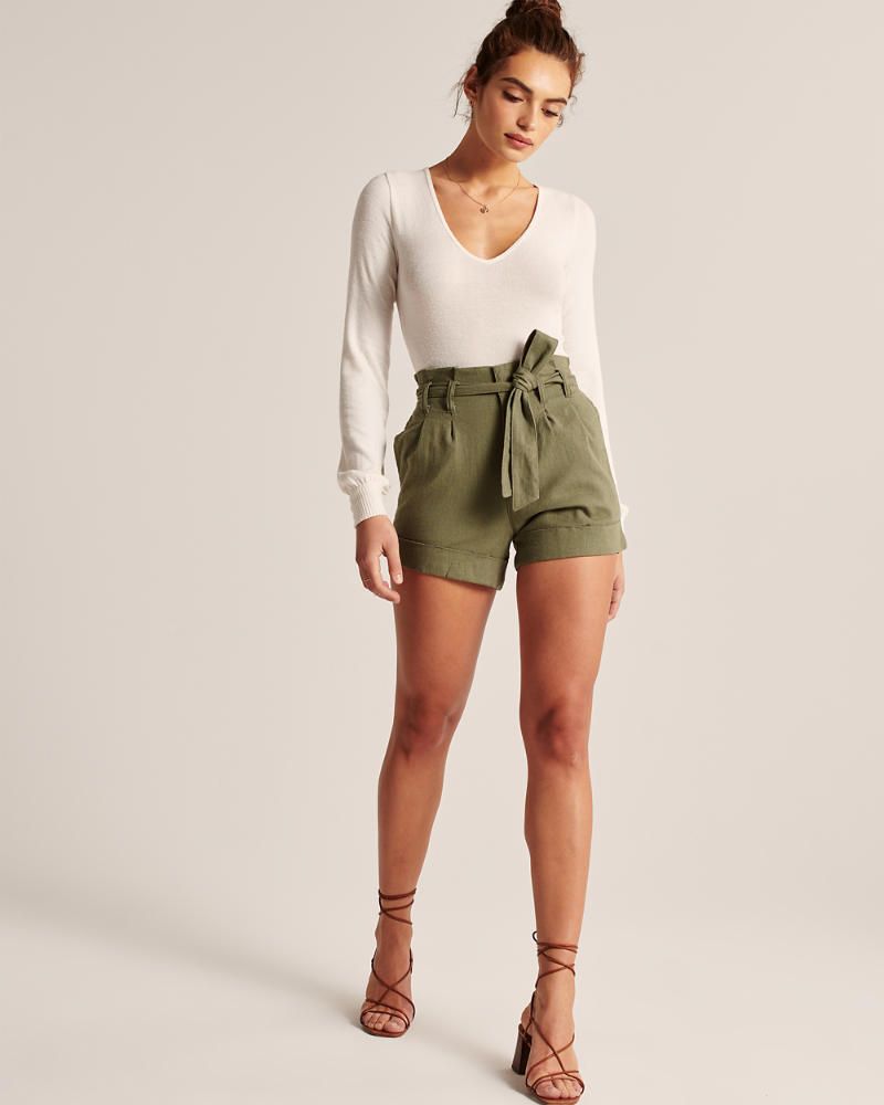 Cozy Puff-Sleeve Bodysuit | Abercrombie & Fitch US & UK