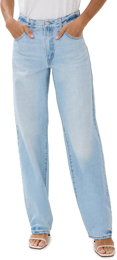 Levi's Women's Baggy Dad Jeans, Pick Sides, Blue, 27 at Amazon Women's Jeans store | Amazon (US)