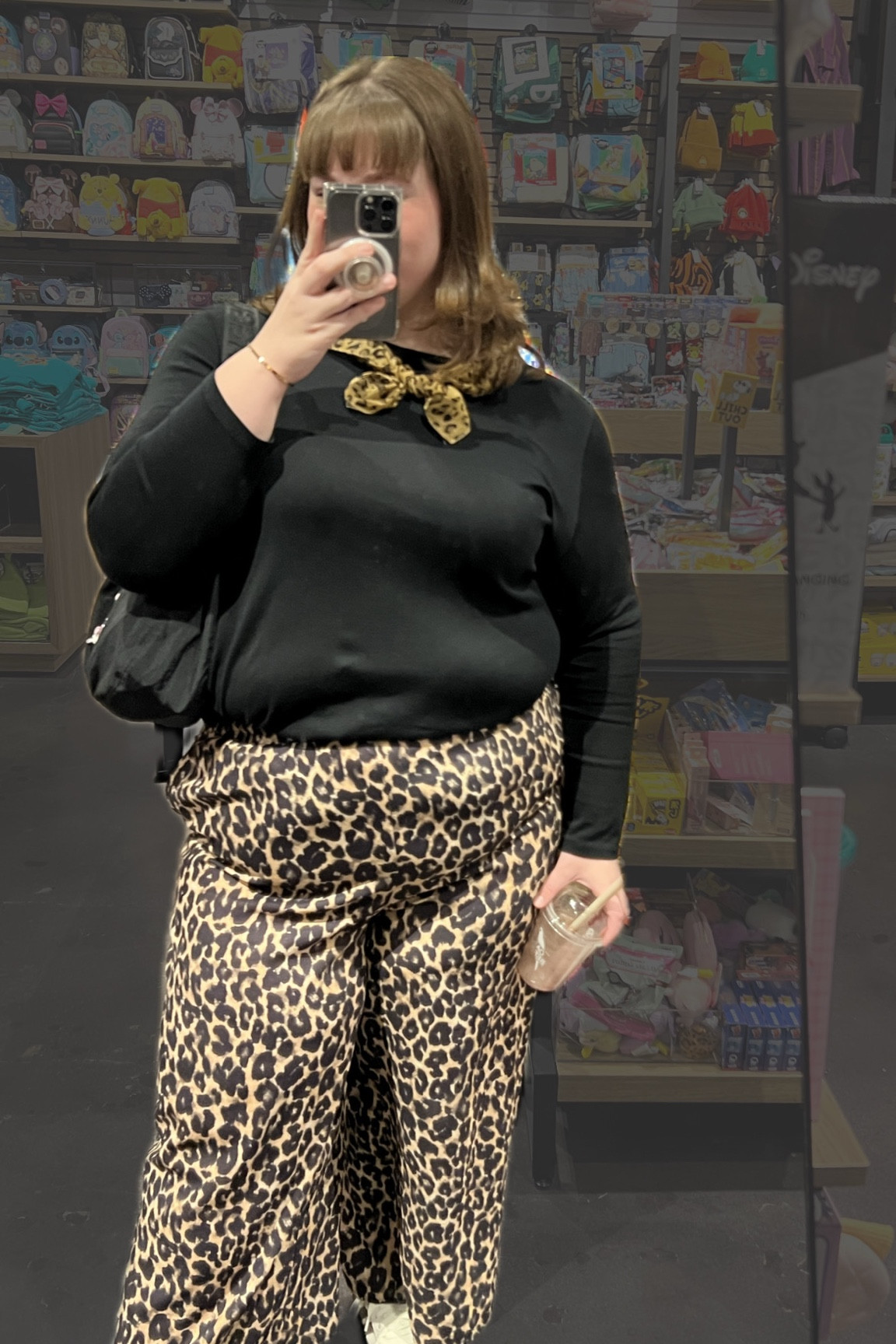 Leopard print pants + scarf combo 👀 

#LTKStyleTip #LTKPlusSize #LTKWorkwear