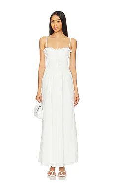 MORE TO COME Marleen Maxi Dress in White from Revolve.com | Revolve Clothing (Global)