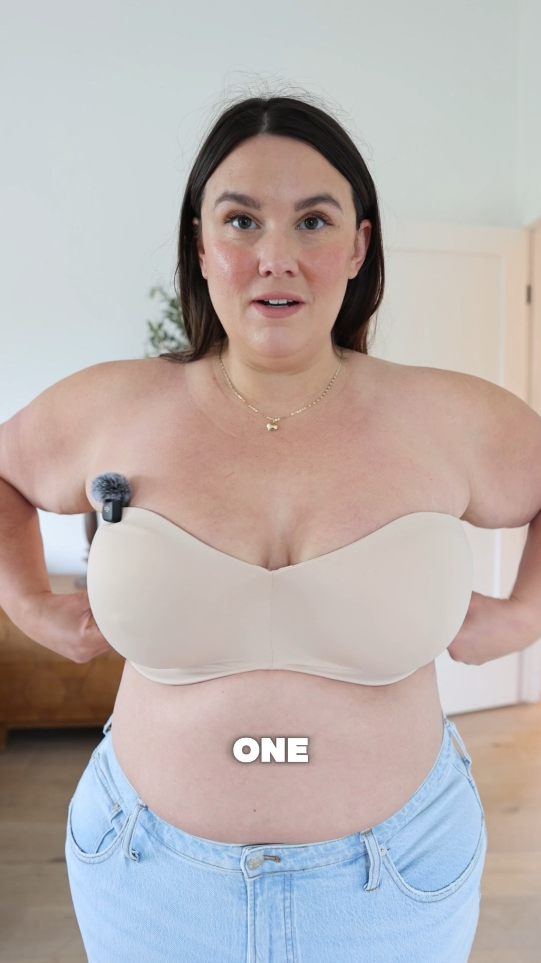 Bra try on strapless bra plus size bras 

#LTKPlusSize #LTKvlog #LTKmomlife