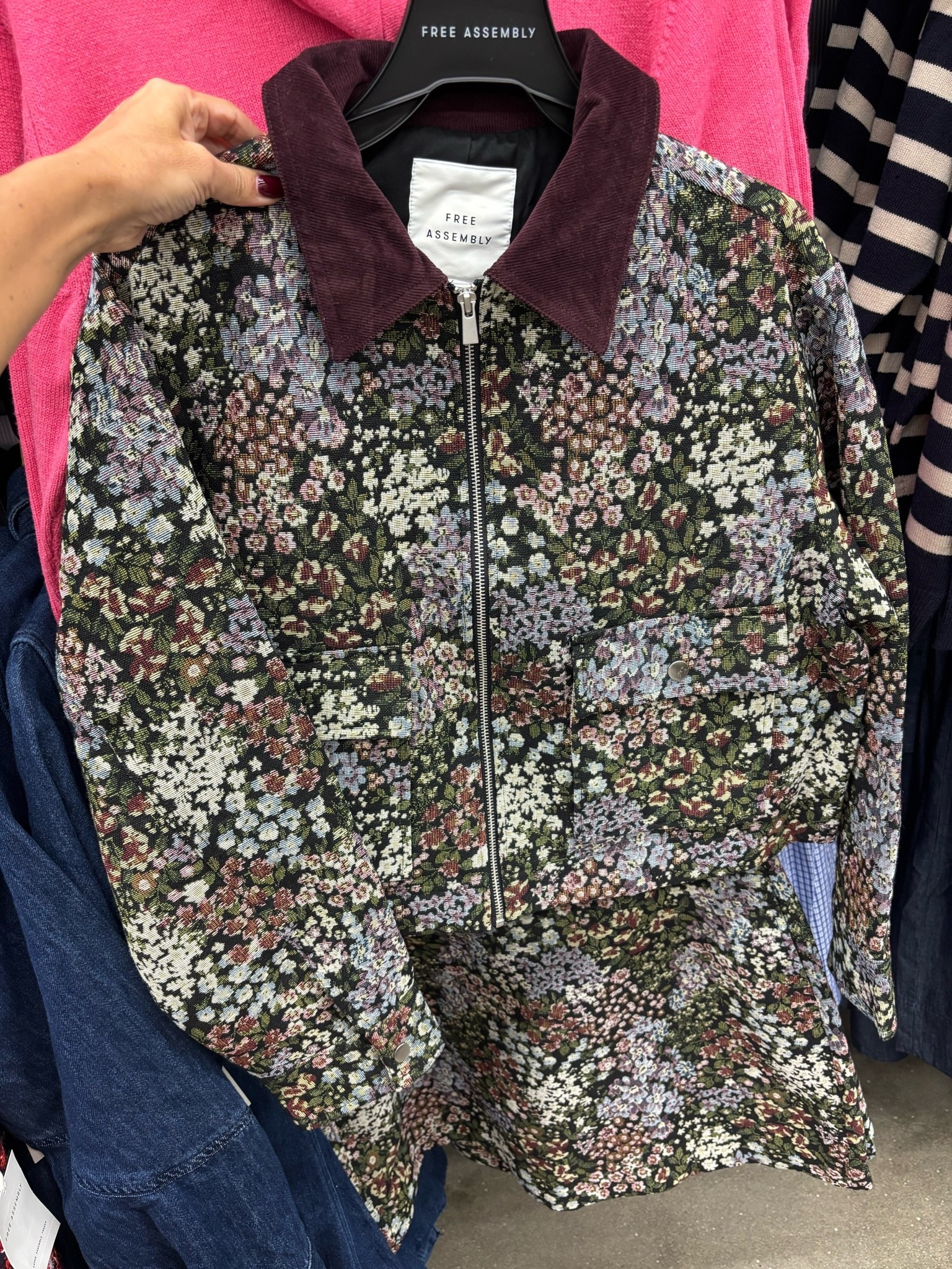Jacquard jacket