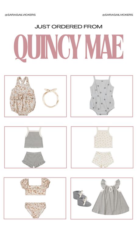 I recently placed an order for some new Spring clothing for the girls! I wanted to share some super cute finds from Quincy Mae. Love all the dresses and swim!

Baby girl clothing 
Swimsuit for baby 
Sets for baby girls 

#LTKstyletip #LTKbaby #LTKfindsunder100