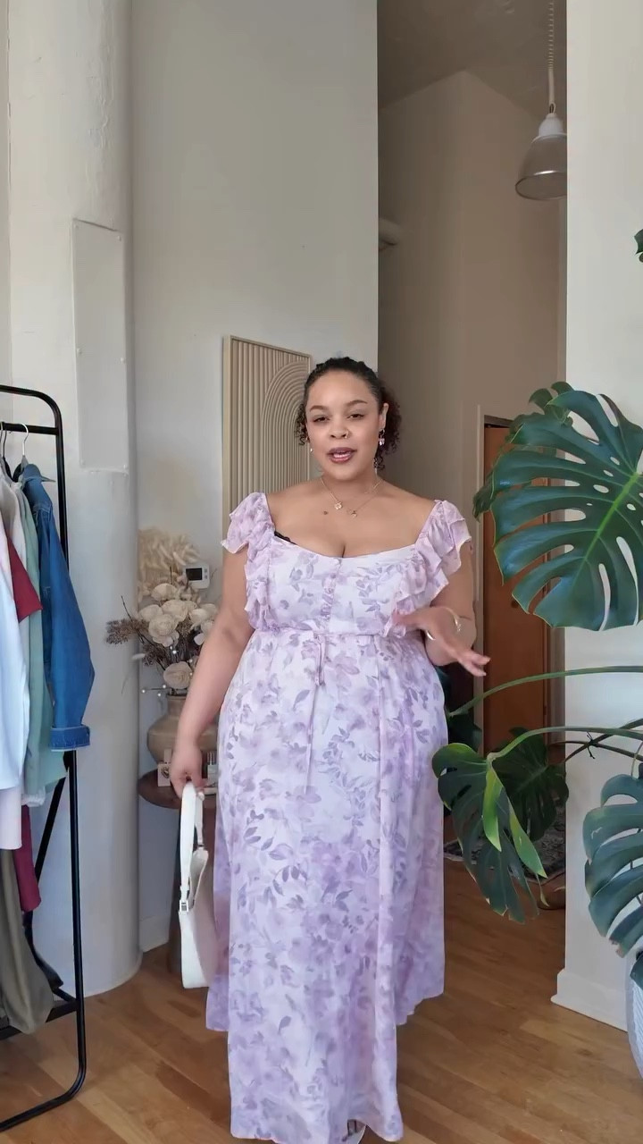 Quick little outfit inspo from @Torrid this dress is definitely going to be put to use this spring and summer! Gorgeous!!! #ootd #springdress #outfitinspo #plussize #outfitinspiration