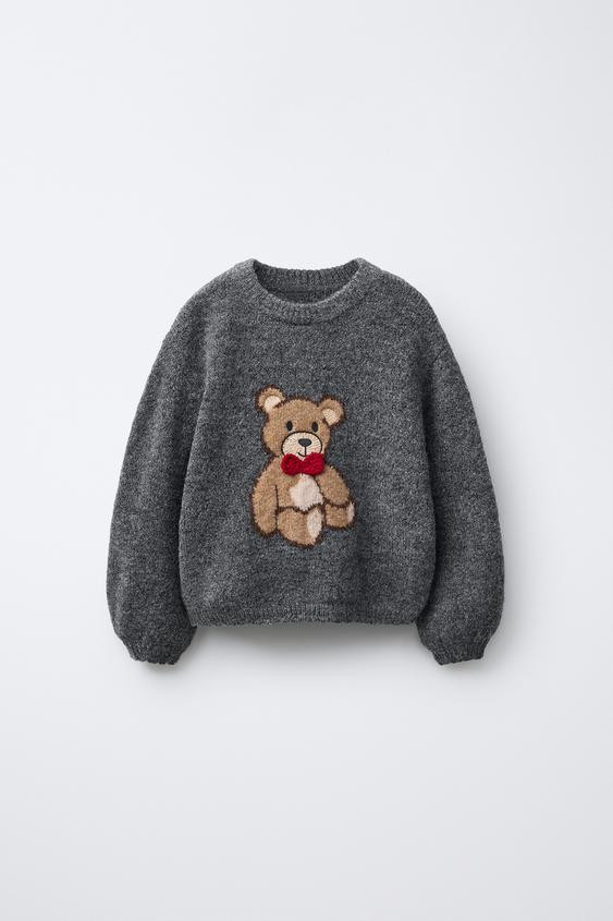 BEAR KNIT SWEATER | Zara US