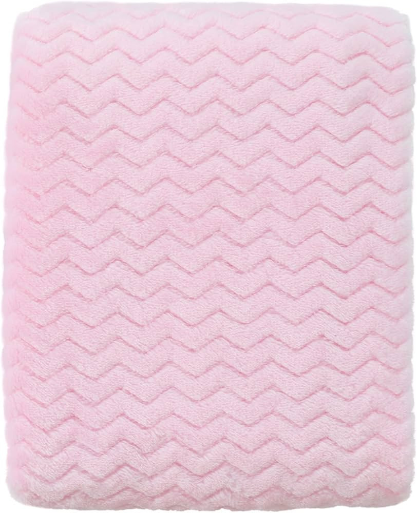 CREVENT 30''X40'' Soft Cozy Warm Baby Blankets for Boys Girls Solid Color - All Season Use - Newb... | Amazon (US)