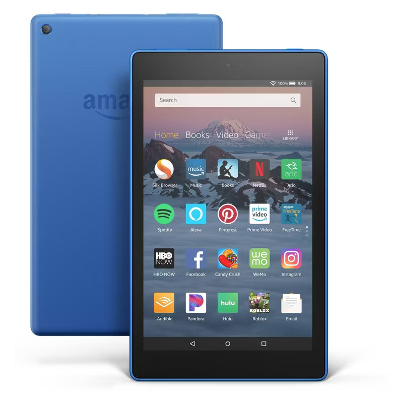 Amazon Fire HD 8 Tablet 8" HD Display (8th Generation, 2018 Release) - Blue - 32GB (with Special ... | Target