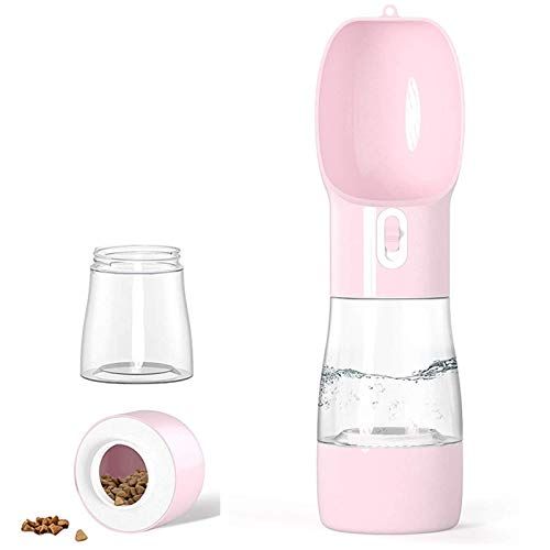 Dog Travel Water Bottle,Portable Dog Water Bottle Pet Drinking Bottle Drink Cup Dish Bowl Dispenser  | Amazon (US)