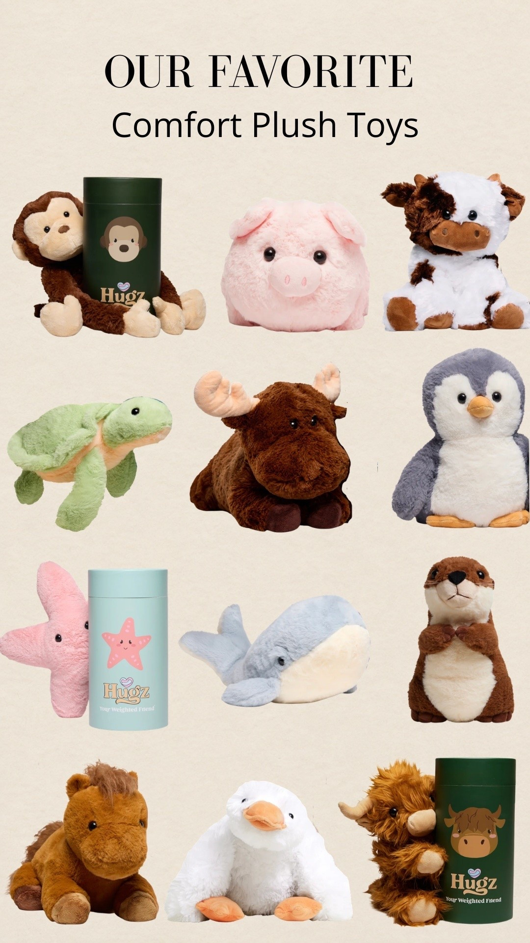 My son’s new favorite stuffed animal 🧸✨.

My son’s new favorite @giveahugz stuffed animal has quickly become part of our everyday routine ❤️.

From story time to quiet afternoons and bedtime, Toffee has been right by his side.  But he’s a little more than just a stuffed animal. Toffee is a weighted plush, designed to offer the comforting feeling of a weighted blanket in a soft, huggable friend—and he can even be warmed or chilled for a little extra comfort.

If you’re looking for a thoughtful gift for toddlers or young kids, or simply something cozy they can keep close, this is such a sweet one to have around. ✨

#toddlergiftideas #giftideasforkids #bedtimeroutine #quiettime #momfinds #motherhood

motherhood, mom life, toddler mom, boy mom, motherhood lifestyle, toddler essentials, kids essentials, mom finds, favorite mom finds, kids gift ideas, toddler gift ideas, thoughtful gifts for kids, stuffed animals for kids, weighted stuffed animal, calming toys for kids, sensory toys, cozy bedtime routine, kids bedtime routine, quiet time for kids, reading with kids, screen free activities, screen free childhood, cozy kids room, toddler favorites, preschool favorites

#LTKHome #LTKBaby #LTKKids
