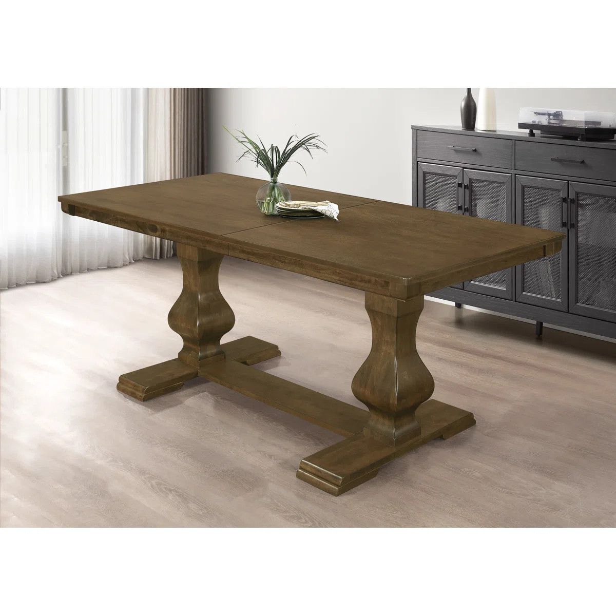 Gareth Solid Wood Base Dining Table | Wayfair North America