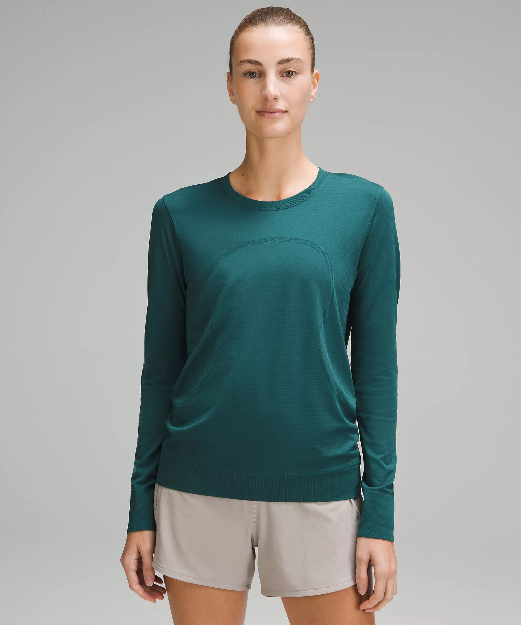 Swiftly Relaxed Long-Sleeve Shirt *Hip Length | Women's Long Sleeve Shirts | lululemon | Lululemon (US)