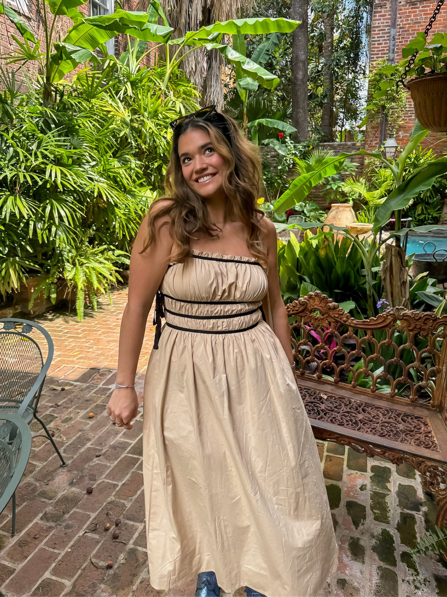 Cutest Amazon dress for spring summer and fall 🤎🤎🤎 could style with a long sleeve and chunky sweater in winter 

#LTKStyleTip