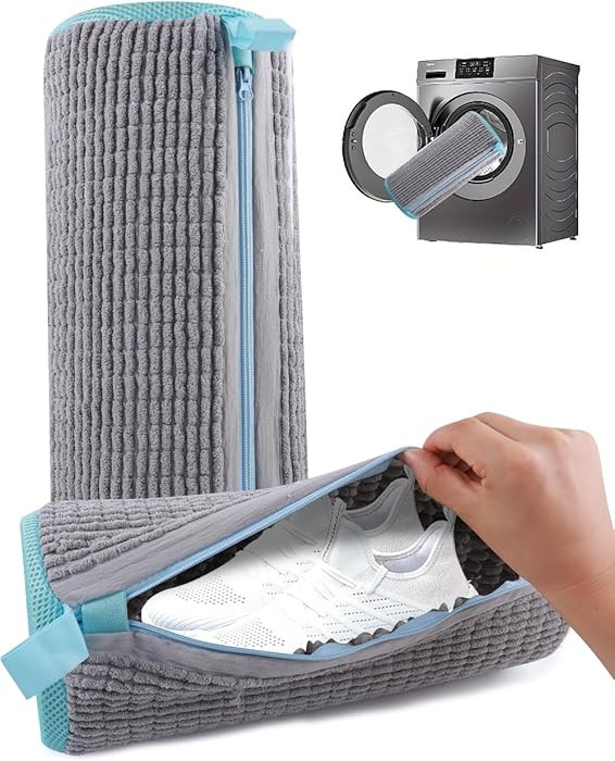 Amazon.com: 1Pcs Shoe Washing Machine Bag for Sneaker Tennis Shoes Unstain Cleaner Kit, Reusable ... | Amazon (US)