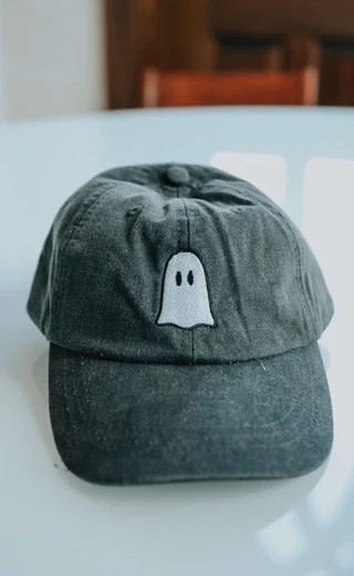 friday + saturday: ghost emoji hat | RIFFRAFF