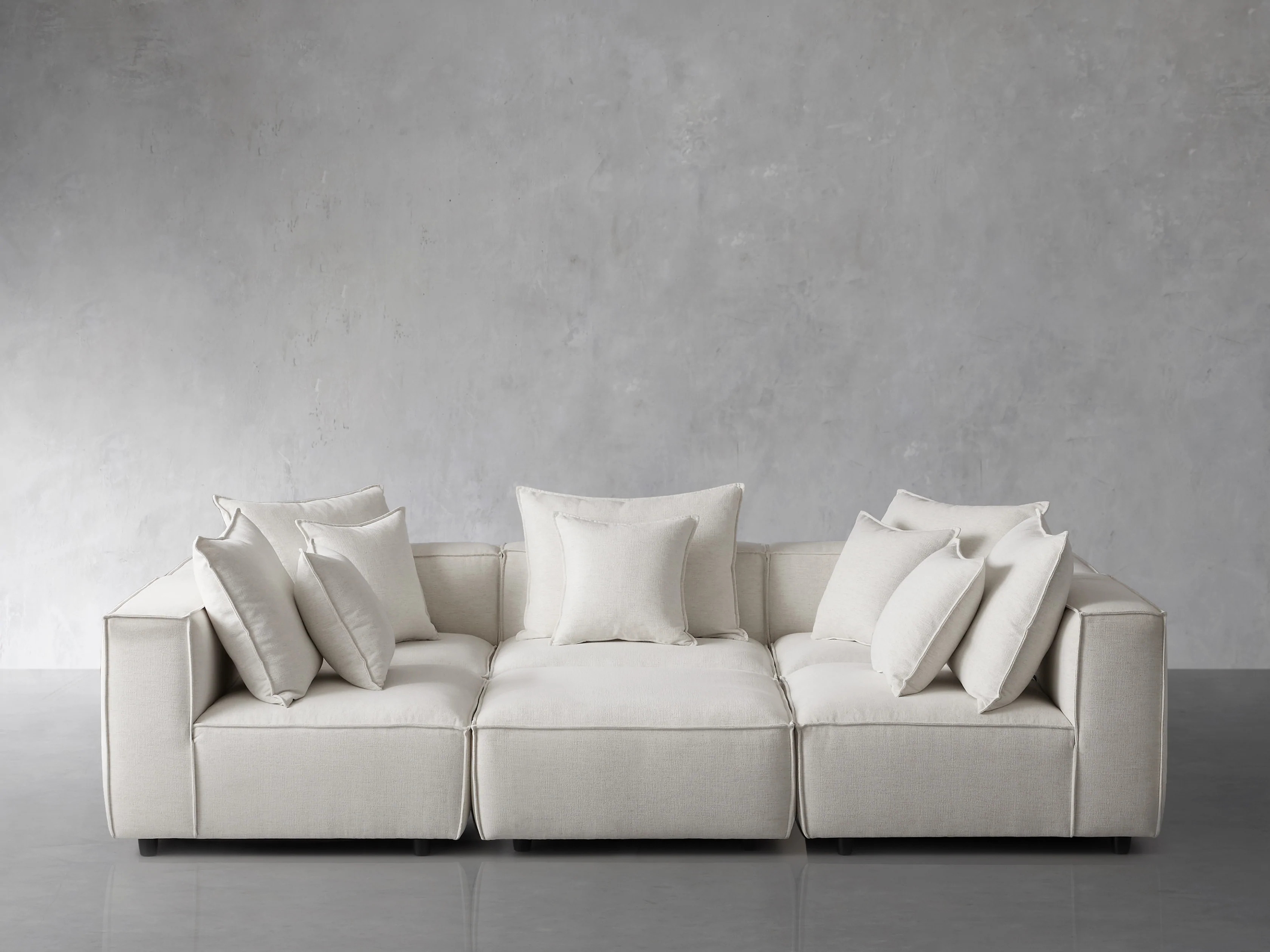 Coburn Six Piece Pit Sectional | Arhaus