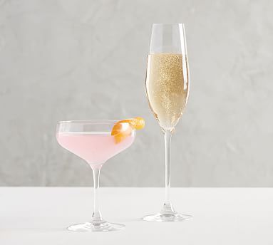 Holmegaard® Cabernet Champagne Glasses | Pottery Barn (US)