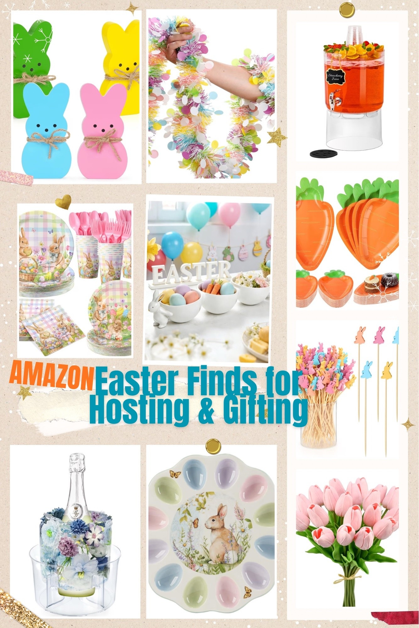 Getting ready for Easter hosting just got so much easier 🐣✨
We rounded up some of our favorite #Amazon Easter decor + hosting finds that are not only cute but actually practical too 💛 From table details to little touches that make everything feel special, these are the kind of pieces that elevate your celebration without overcomplicating it.
Perfect for hosting, gifting, or simply creating those cozy, meaningful moments at home 🎁🌸

#LTKSeasonal #LTKSaleAlert #LTKHome
