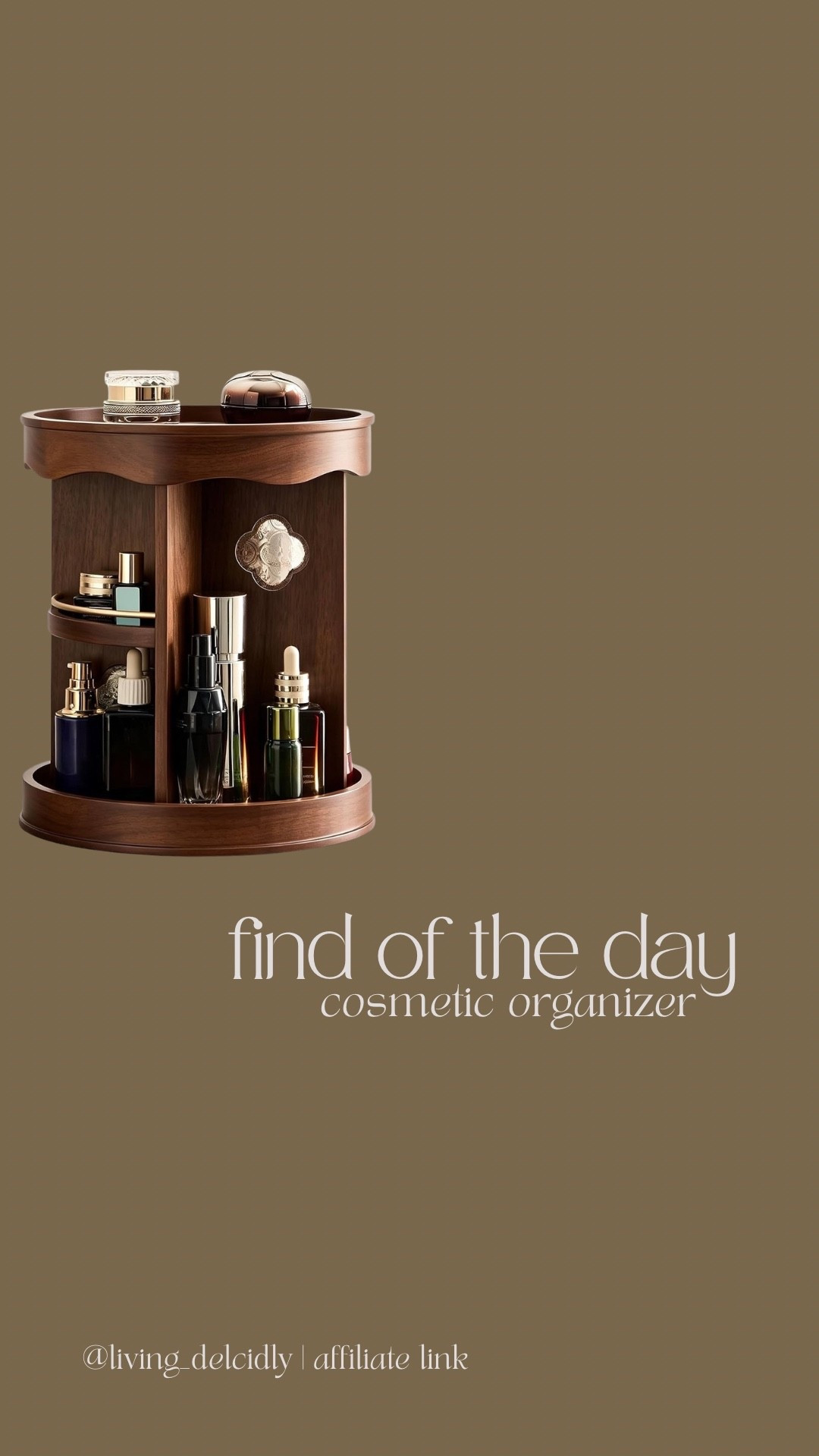 Just ordered the PRETTIEST cosmetic organizer I’ve ever seen! The walnut finish & little glass window makes it look like a vintage find!

Makeup organization, beauty essential, jewelry storage, closet organization, bathroom storage, perfume holder, Amazon finds

#LTKHome #LTKBeauty #LTKmorningroutine