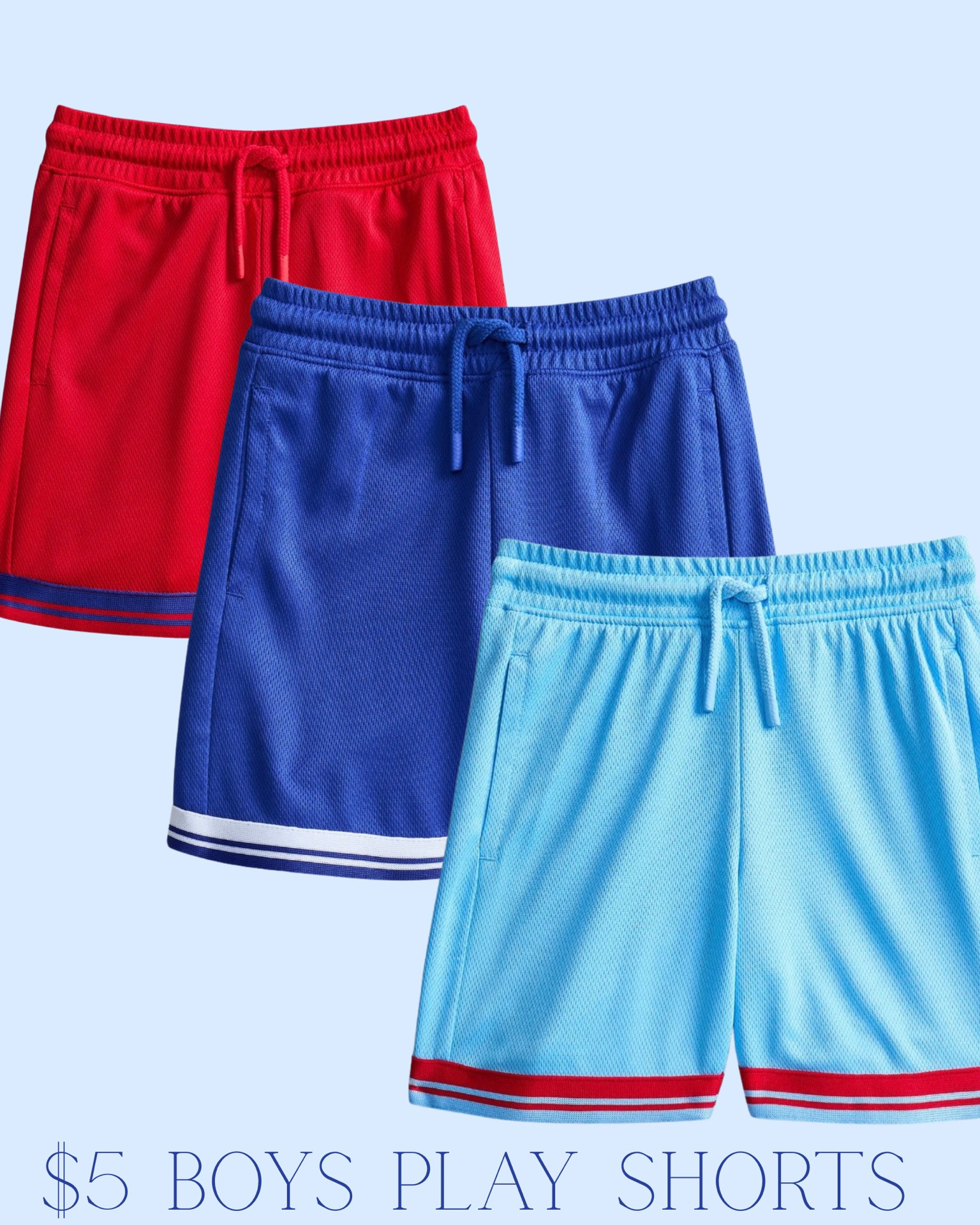 Actually obsessed with these boys shorts! And they’re a great length!! Also - $5??? Sign me up!

#LTKmomlife #LTKKids #LTKBaby