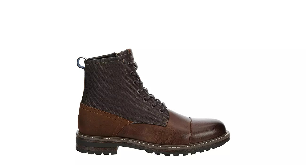 Franco Fortini Mens James Lace-up Boot - Brown | Rack Room Shoes