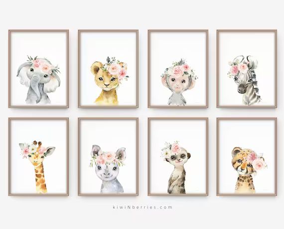 Nursery Decor Nursery Wall Art Baby Girl Nursery Art | Etsy | Etsy (US)