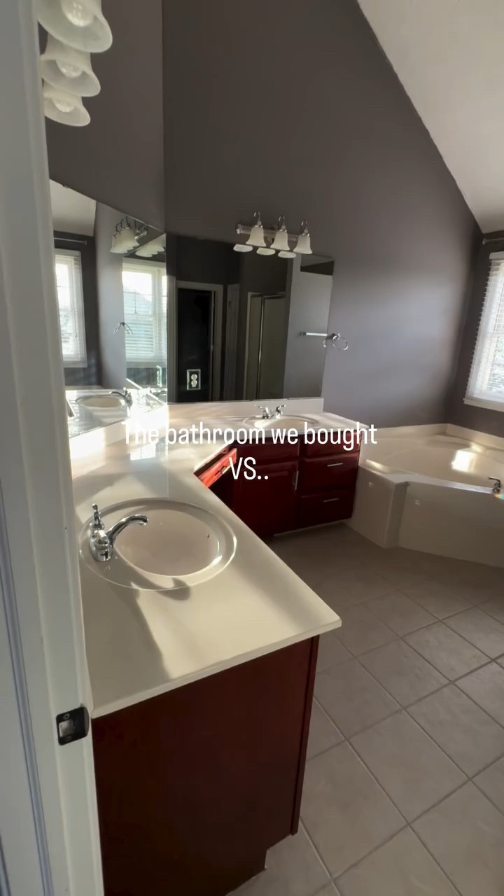 Follow along for our Reno! The house we bought vs the home we created! Watch us build our dream home.
#bathroom #dreamhome #bathroomremodel #homedecor #fyp

#LTKHome