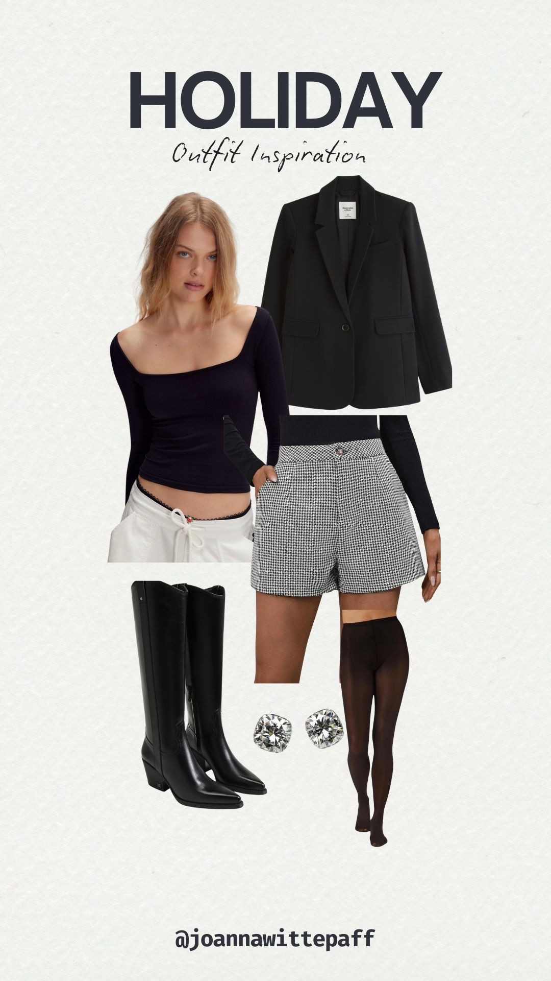 Holiday Outfit Inspiration with these Amazon shorts! They fit big so I would definitely size down! 

#LTKootd #LTKMidsize #LTKHoliday