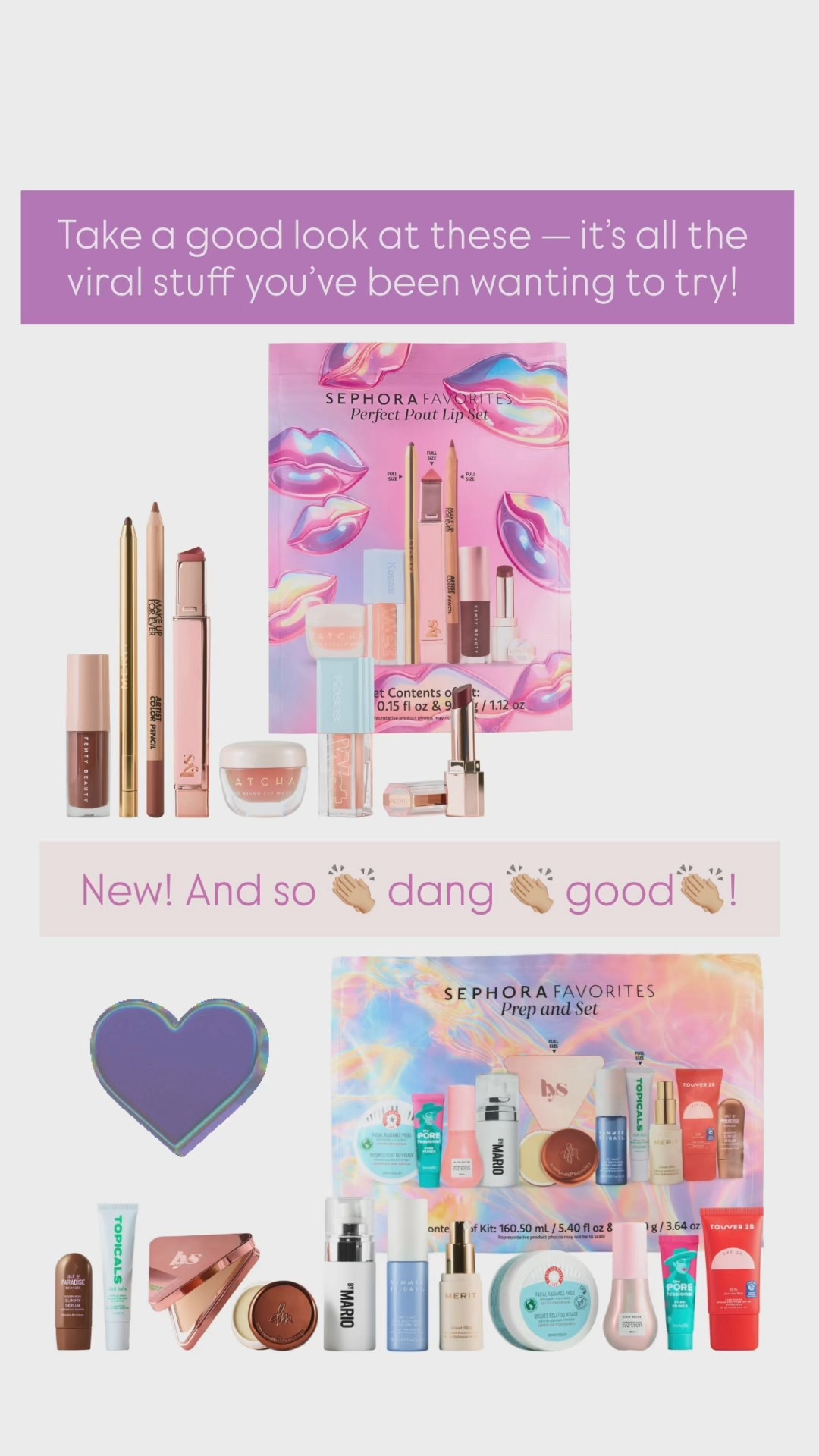 All the viral makeup you’ve been wanting to try in 1 bundle! Run! 

#LTKdayinmylife #LTKGiftGuide #LTKgrwm