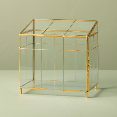 Mini Greenhouse Brass - Hearth & Hand™ with Magnolia | Target