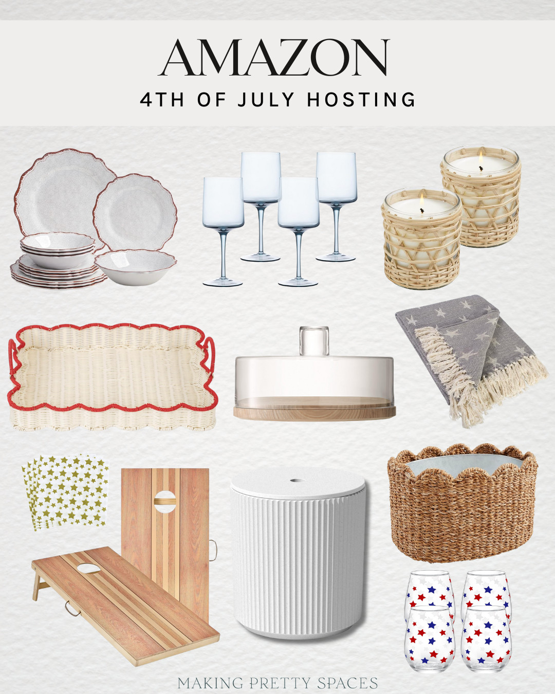 Hosting the ultimate 4th of July party? 🇺🇸✨ These Amazon finds will make your backyard BBQ stylish and stress-free — think red, white & blue tablescapes, outdoor lights, and summer-perfect serveware. Everything linked on LTK! 💥
4th of July hosting essentials, Amazon 4th of July decor, Patriotic party finds Amazon, July 4th entertaining must-haves, Red white and blue party decor, Outdoor party setup Amazon, Backyard BBQ hosting ideas, Amazon patio party decor 

 #LTKHome #LTKParties #LTKFindsUnder50
