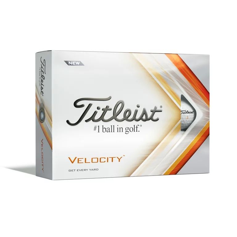 Titleist 2022 Velocity Golf Balls, 12 Pack, White - Walmart.com | Walmart (US)