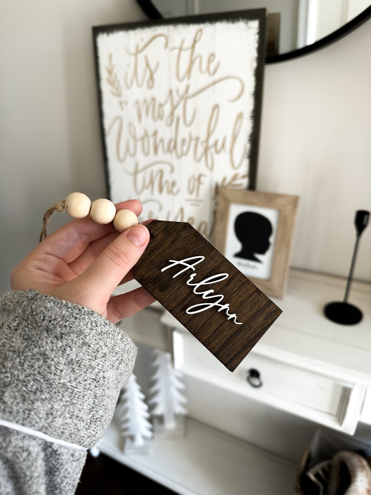 Custom stocking tags! 🏷️ 🌲

#LTKbaby #LTKHoliday #LTKfamily