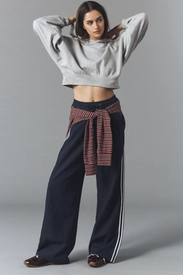 Bishop + Young Ford Tie-Front Track Pants | Anthropologie (US)