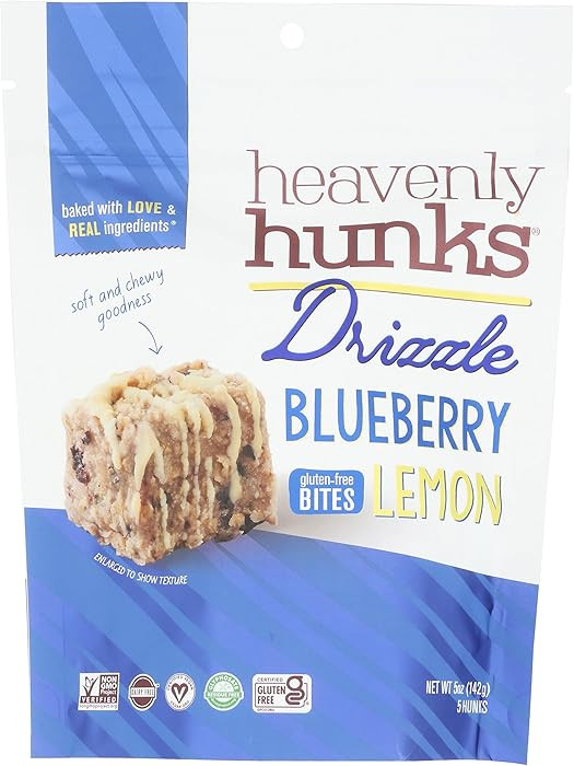 Heavenly Hunks Blueberry Lemon Drizzle - 5oz Bag | Amazon (US)