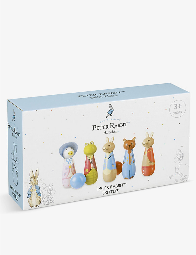 Peter Rabbit wood skittles set of 5 | Selfridges